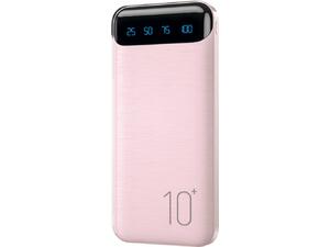 Power bank WK 10000mAh minre με 2 Θύρες USB-A Quick Charge 2.0 pink WP-161 - Τεχνολογία και gadgets για το σπίτι, το γραφείο και την επιχείρηση από το από το oikonomou-shop.